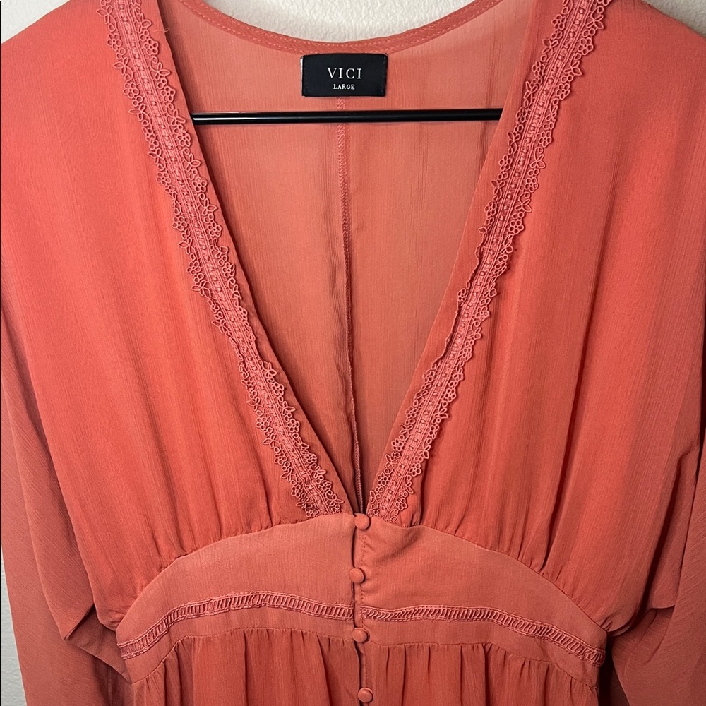 Vici Long Sleeve Dress - Picture 3 of 13